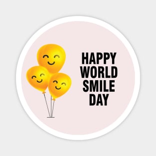 world smile day Magnet